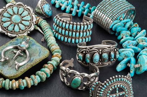 native american turquoise jewelry  history  today powwowscom