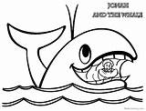 Jonah Whale Coloring Pages Mouth Printable Kids Whales Color Print sketch template