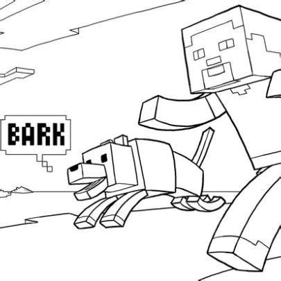 minecraft dog coloring pages  coloring pages