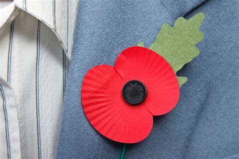 stop making  wearing  remembrance poppies political max news