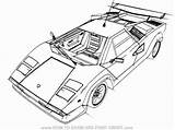 Lamborghini Coloring Drawing Pages Countach Outline Aventador Print Draw Printable Car Gallardo Getdrawings Small Letscolorit Drawings Cool Paintingvalley Cars Top sketch template