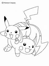 Pokemon Coloring Pages Pikachu Hellokids sketch template