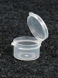 small  plastic hinged lid containers  packaging hobby arts