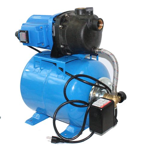 hp  shallow  garden pump gph wbooster system pressure tank econosuperstore