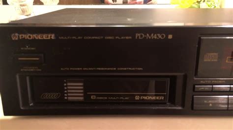 pioneer pd   disc changer cd player  part  repair youtube