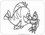 Flounder Disneyclips sketch template