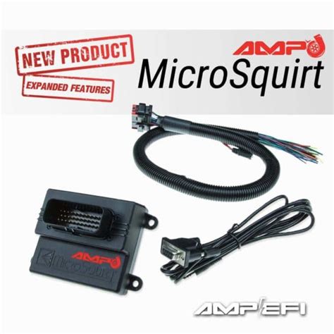 microsquirt assembled engine management system