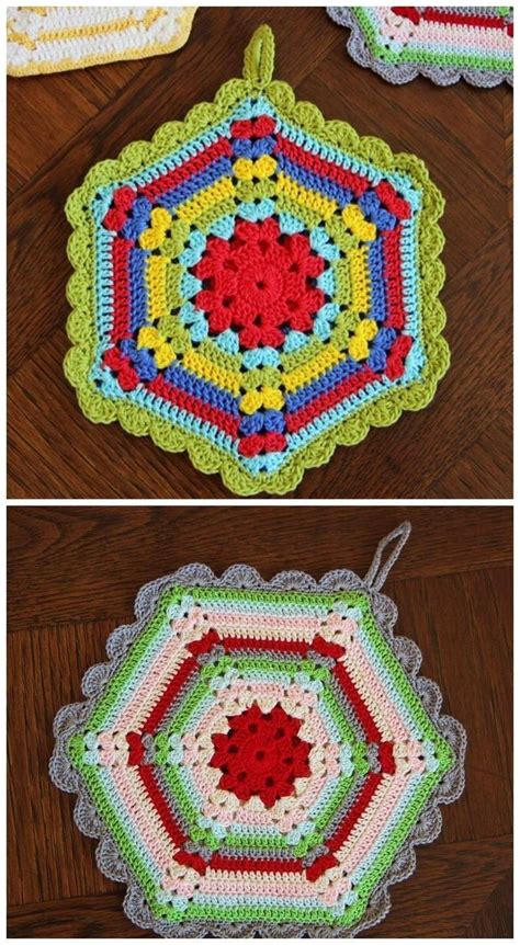 Crochet Trivets Hot Pads Free Pattern 113 Best Crochet
