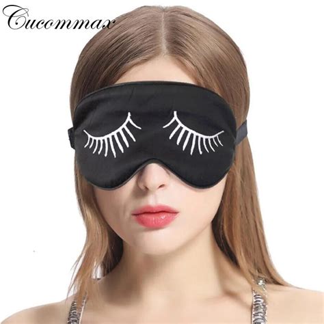 cucommax 100 natural silk sleeping eye mask eye shade sleep mask