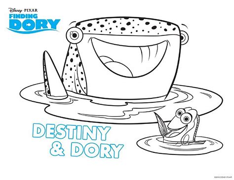 image  finding dory  print  color finding dory kids coloring pages