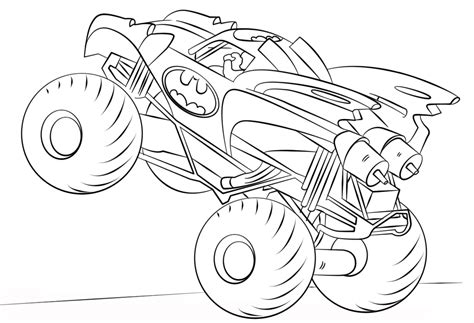 monster truck coloring pages batman coloring pages coloring pages