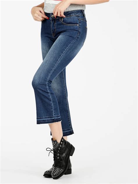 woman open flare jeans  jeans  womens clothing   alibaba group