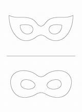 Mask Printable Blank Coloring Pages Masks Plain Template Face Templates Printables Printablee Via sketch template