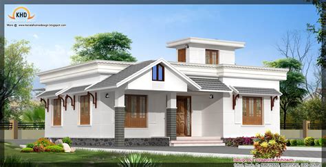 beautiful single floor house elevation  sq ft kerala house design idea
