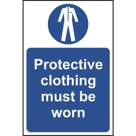 wear protective clothing sign ese direct