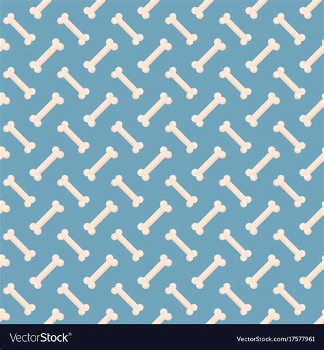 dog bones seamless pattern bone endless royalty  vector