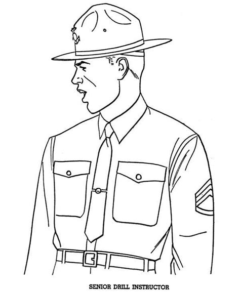 pin  armed forces day coloring pages