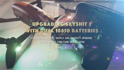 upgrading skyshit  battery converting bebop   bebop  power aug youtube