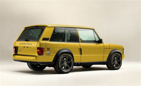 supercharged  hp range rover restomod  chieftain  jaw droppingly gorgeous autoevolution