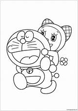 Doraemon Coloring Pages Dorami Color Online Printable sketch template