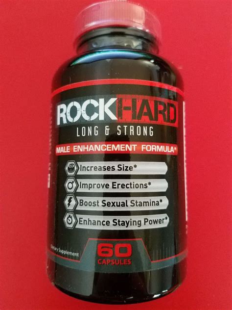 rock hard long and strong male enhancement formula size stamina rockhard justgotit health