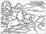 Narnia Aslan Caspian Wardrobe sketch template