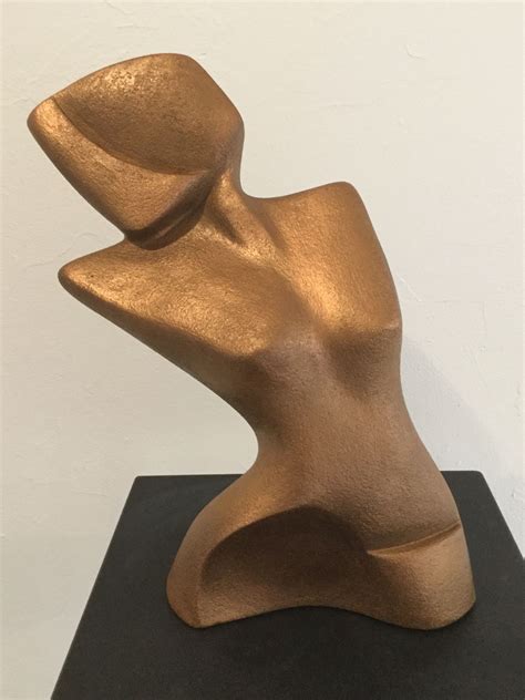 tango mouv terre cuite patinee cuivresculpture contemporaine de femmeclayterrecuitepatine
