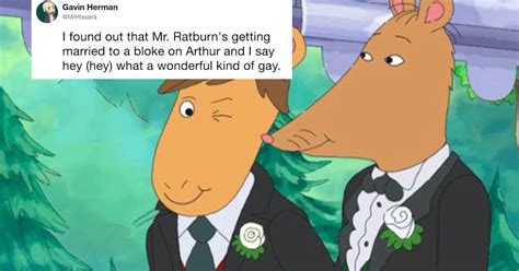 21 Tweets About Mr Ratburn S Gay Wedding On Arthur That Will Make