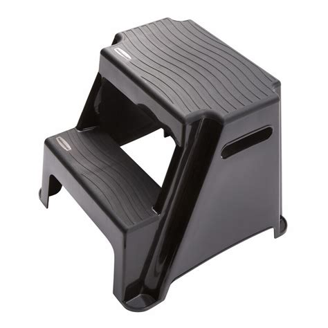 rubbermaid  step  lbs capacity plastic step stool  lowescom