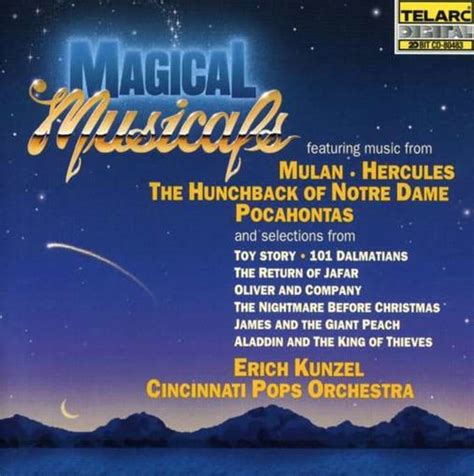 erich kunzel cincinnati pops orchestra magical musicals cd 1999
