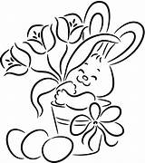 Ostern Ausdrucken Blumen Frohe Hase Egg Archzine Ausmalen Ausmalbild Osterhase Vorlagen Coole Tulpen Getcolorings Teilen Facile Riscos Zapisano sketch template