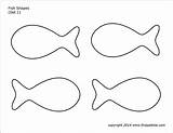 Fish Printable Template Cut Shapes Templates Coloring Pages Firstpalette Outline Printables Stencil Craft Patterns Stencils Database Animal Set Activities Choose sketch template