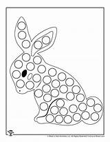 Bunny Marker Woojr sketch template