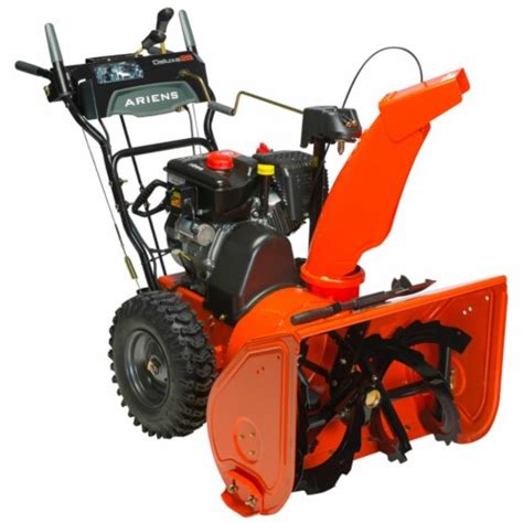 ariens    deluxe  cc  stage electric start gas snow blower  marianos