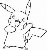 Pikachu Sasori Pika sketch template