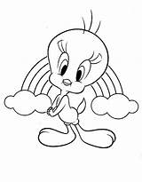 Tweety Coloring Pages Colouring Library Clipart sketch template