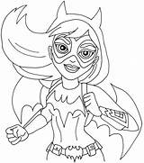 Coloring Pages Batgirl Super Hero Printable Superhero High Girl Bat Sheets Colouring Dc Girls Para Colorear Lego Kids Au Wanting sketch template