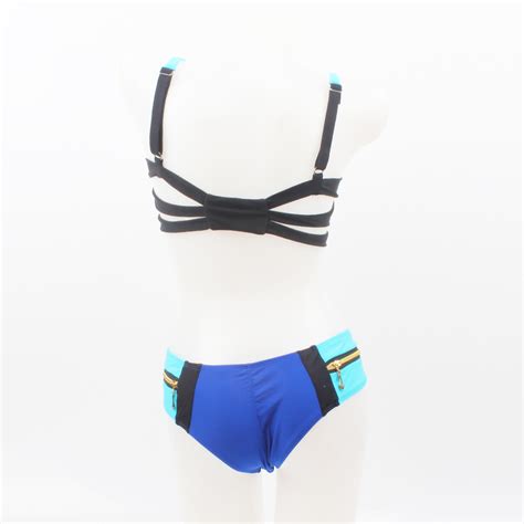 hot sale candy patchwork women bikini swimear tianex