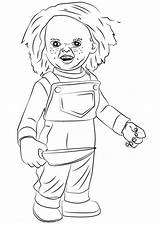 Chucky Doll Draw Coloring Drawing Step Pages Face Characters Drawings Printable Scary Sketch Horror Elegant Tutorials Drawingtutorials101 Kids Angry Baby sketch template