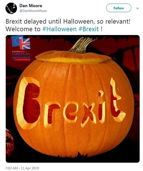 brexit memes flood  internet  britons mock halloween deadline daily mail