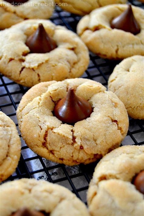 Peanut Butter Kiss Cookies Easy Christmas Cookies Popsugar Food Photo 8