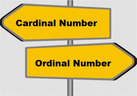 penjelasan lengkap tentang cardinal number dan ordinal