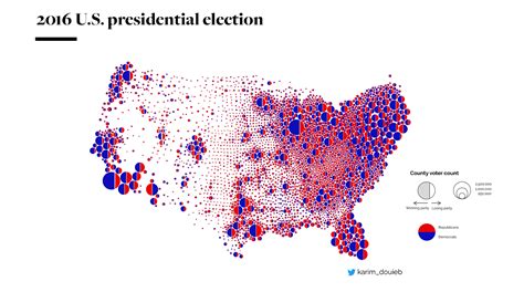 land doesnt vote people   electoral map tells  real story