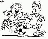Soccer Coloring Two Guys Finished Newlin Drawn Tim Tt sketch template