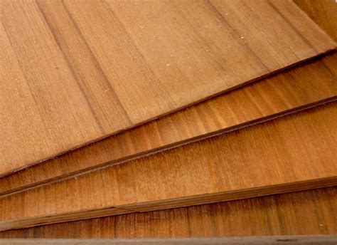 Teak Veneer Plywood Quarter Sheets 24x48 1 8 Thick Quantity