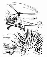 Coloring Pages Helicopter Army Military Memorial Veterans Kids Drawing Planes War Aircraft Korean Sheets Drawings Pilot Holiday Apache Sikorsky Honkingdonkey sketch template