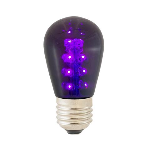 led purple transp bulb  nk base bulbamerica