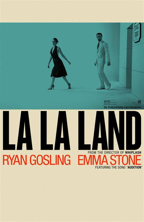 La La Land 2016 Poster 1 Trailer Addict