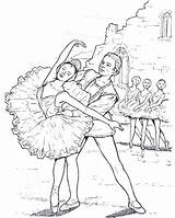 Disegni Danza Colorare Classica Ballerine Dancers Balletto αποθηκεύτηκε Coloringpagesforadult από sketch template