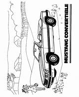 Coloring Mustang Pages Cars Convertible Ford Lx Automobiles sketch template
